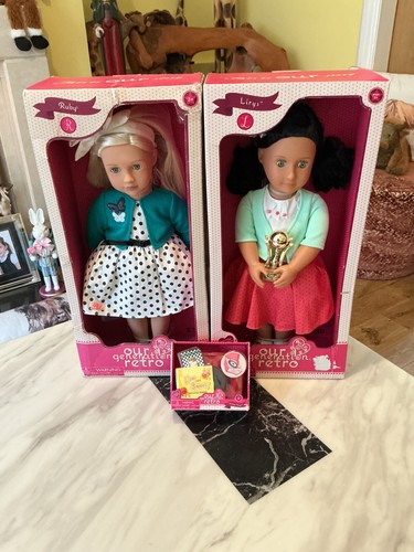 Two retro our generation dolls - generation,