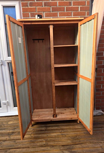 Brown wood freestanding - brown,