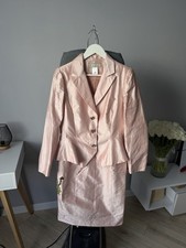 Paule Vasseur Silk Skirt Suit