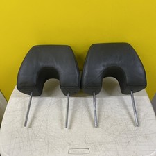 2002-2006 HONDA CRV FRONT SEAT HEAD REST BLACK LEATHER X2