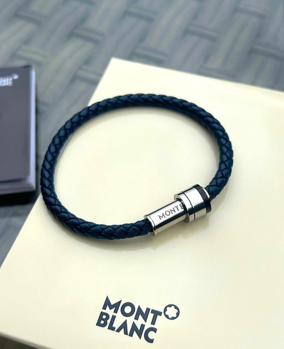 Montblanc navy blue braided - montblanc,