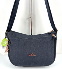 Kipling 'Zaina' Medium Shoulder/Crossbody Bag - Glitter Navy - New With Tags