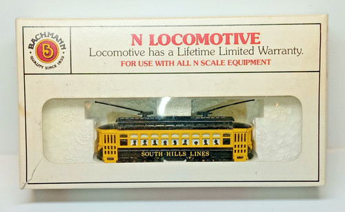 Bachmann brill trolley south - bachmann, trolley.