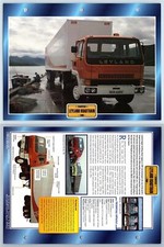 Leyland Roadtrain - 1980 - Cabovers - Atlas Trucks Maxi Card