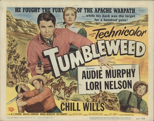 Tumbleweed 1953 dvd audie - dvd.,