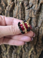 Stunning Gold Plated Beaded