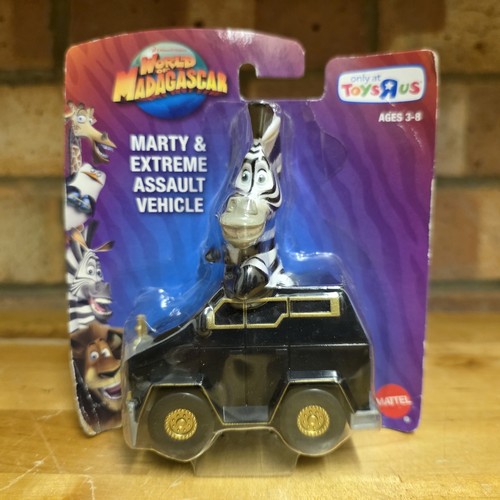 Rare madagascar marty car toy - madagascar,