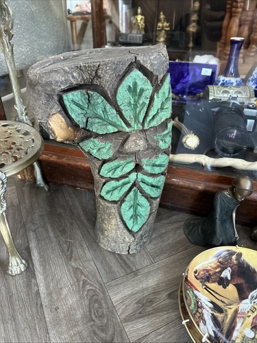 Hand carved wooden - wooden, man
