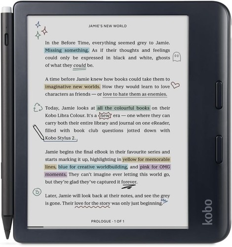 Kobo libra colour - libra, +