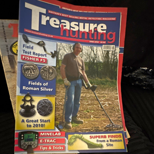 Treasure hunting magazine - treasure,