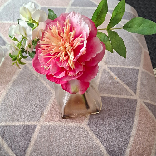 Artificial peony arrangement - peony, &