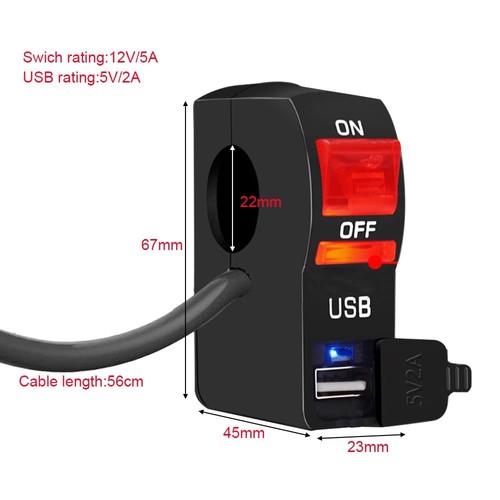 Off control usb - control, charging