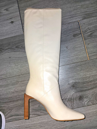 Mango women cream leather - cream,