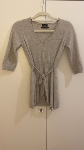 Light grey 100 cashmere v - f&f,