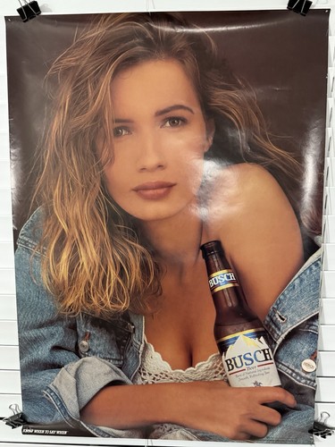 1991 bush sexy beer poster - bush,