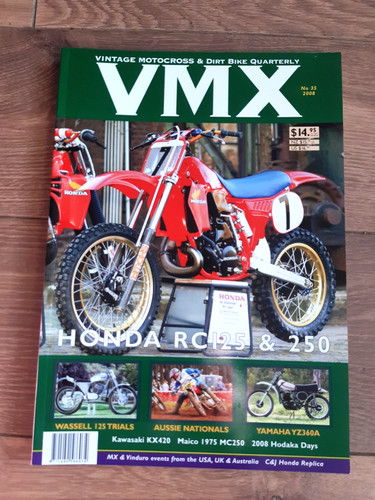 Vmx magazine honda rc - rc, 125