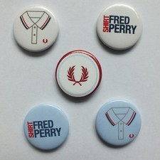 Fred Perry 5 Pin Buttons