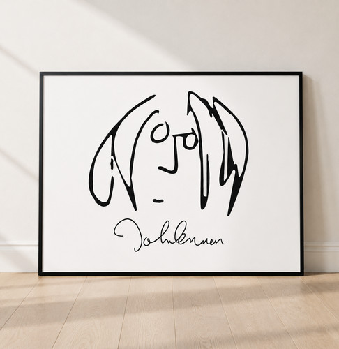 John lennon self portrait - lennon,