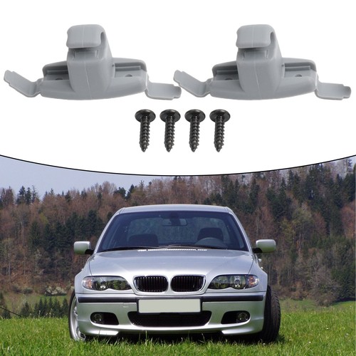 2pcs grey sun visor clip - 2pcs,