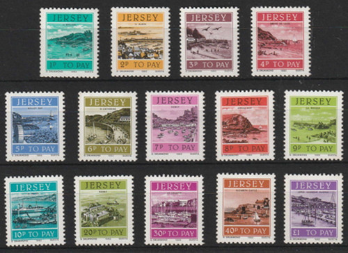 Jersey postage dues 1982 - dues,