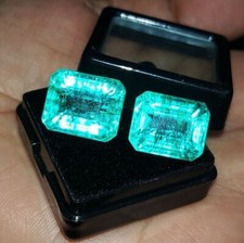 Colombian Emerald Pair 8-10 Ct