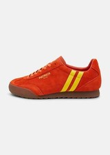 Patrick Rio Mens Trainers Casual Shoes Orange Yellow