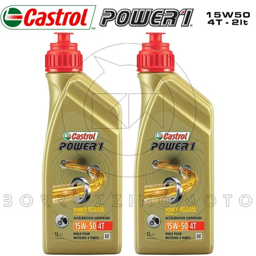 Castrol power 4t 15w50 - lt,