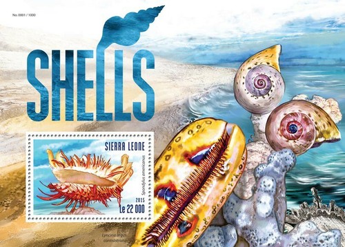 2015 sierra leone mnh shells - leone,