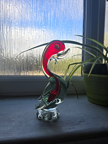 Unmarked red clear art - red,