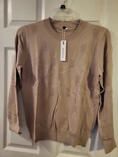 Womens Apricot Cozy Knit
