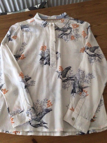 White stuff bird - summer, shirt