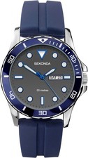Mens Sekonda Grey Dial Blue