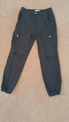 New look ladies black denim - new,