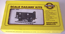 Unused Ratio (565) "OO" Gauge GWR 12Ton Box Van Kit - Boxed
