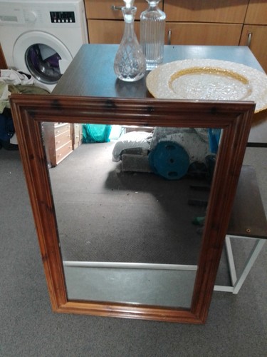 Medium sized pine framed - pine,