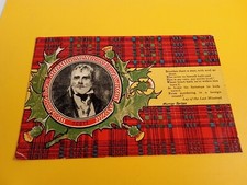 Murray Tartan, Sir Walter Scott Postcard Good Condition Posted 1909