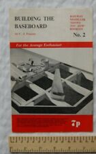 c1970s Building the Baseboard, Railway Modeller Shows You How Booklet No. 2