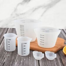 6Pcs Silicone Measuring Cup Mixing Cups Epoxy Cup For Epoxy Resin Mixing UK