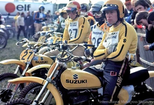 Vintage suzuki works sticker - suzuki,
