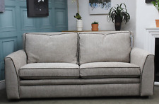 DURESTA, GREENWICH LARGE SOFA IN STRAVINSKY THUNDER FABRIC. RRP £2814.