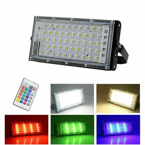 50w rgb led floodlight work - rgb,