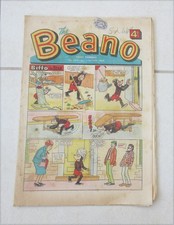 The Beano Comic - No. 1419 - 27th September 1969 - Great Condition - 56 year old
