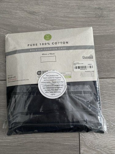 Dunelm cotton bolster cushion - cotton,