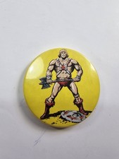 Vintage man badge masters - vintage, he-man