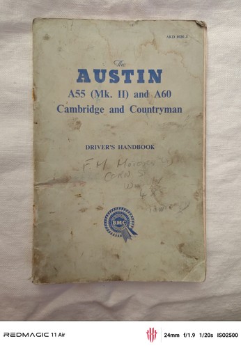 Austin a55 a60 - mk, ii