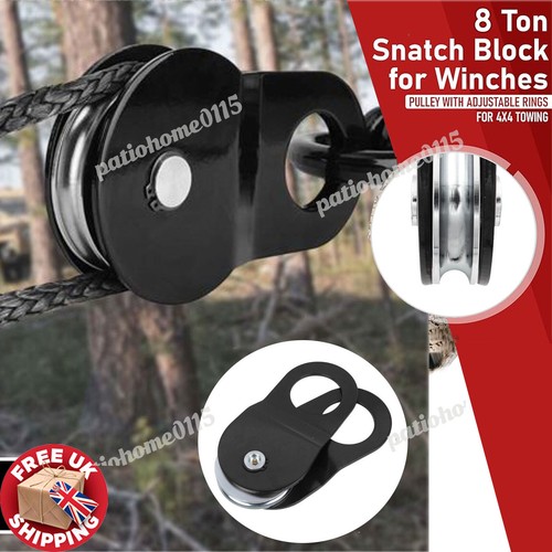 Snatch block 8ton strength - block,