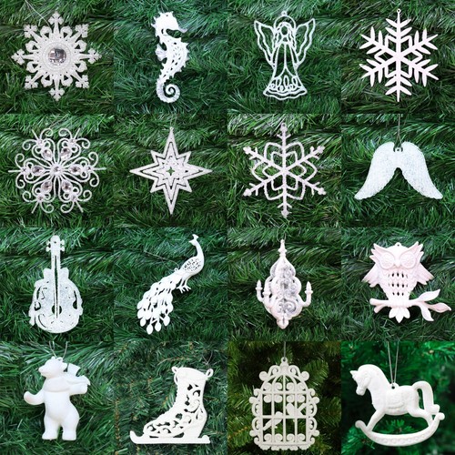 White christmas tree - christmas,