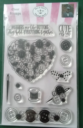 Bert gert clear stamp set - bert,