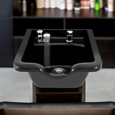 Shampoo Bowl Sink Black Abs