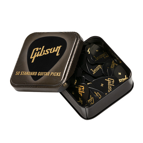 Gibson standard pick tin 50 - pick, (50